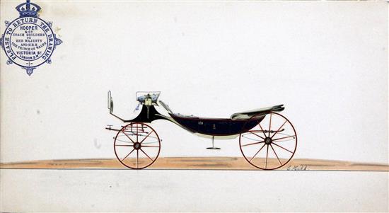 C. Halch Design for an open carriage